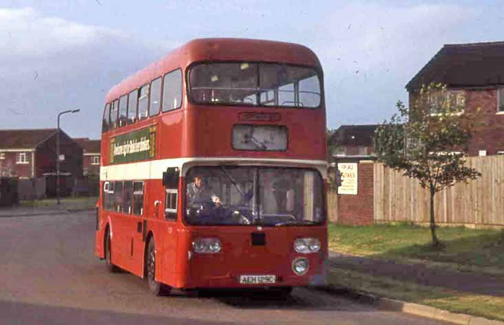 Motts Travel Daimler Fleetline Alexander AEH129C